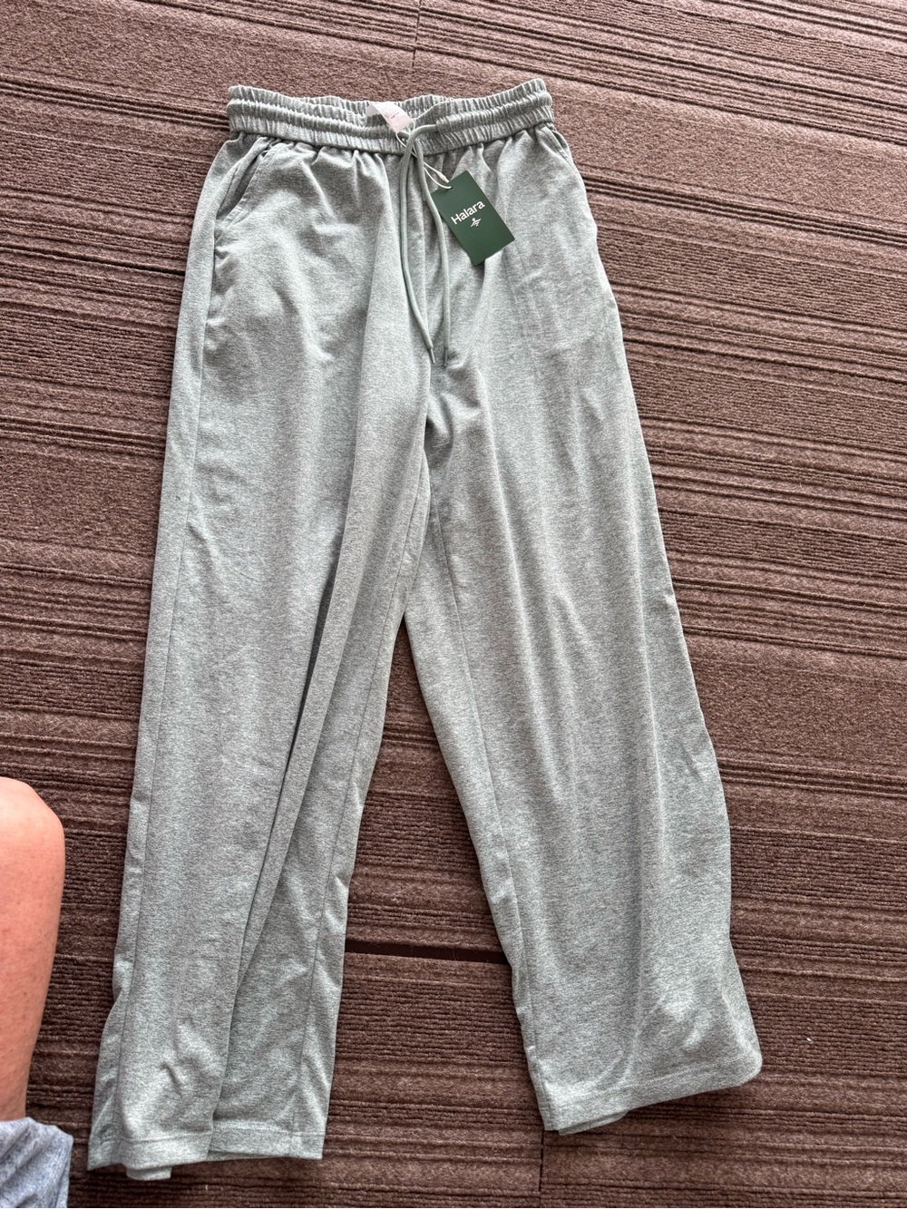 HALARA Light Gray Track Pants